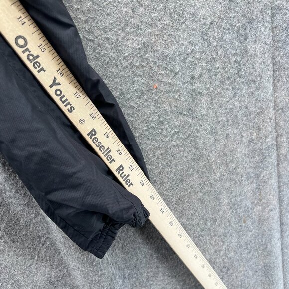 Greg Norman Windbreaker Jacket Mens Medium Black Full Zip Lightweight Golf Coat - Picture 7 of 10